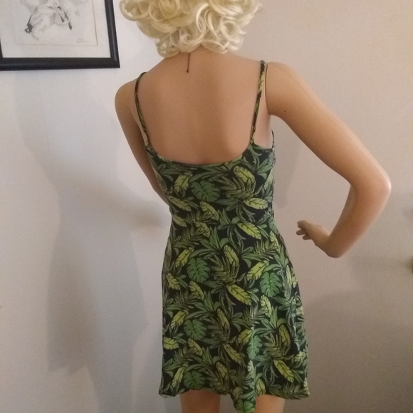 "Divided" Tropical Dress - Picture 2 of 5